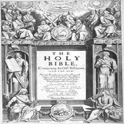 Title page of the 1611 version of the King James Bible Title page of the 1611 version of the King James Bible
